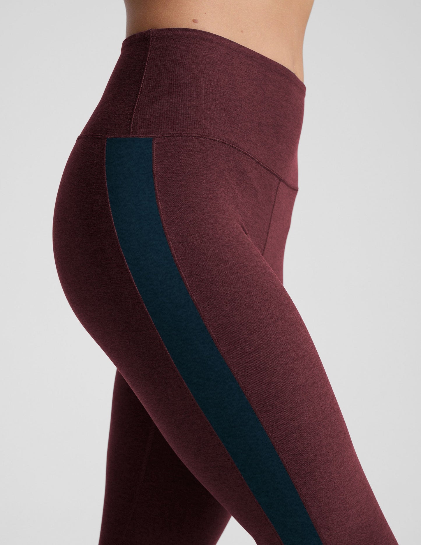 SD Gemini Side Slit Pant - MidnightBurgundyHthr