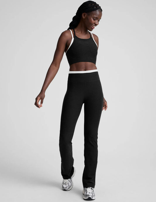 Spacedye Layered Bootcut Pant - Darkest Night