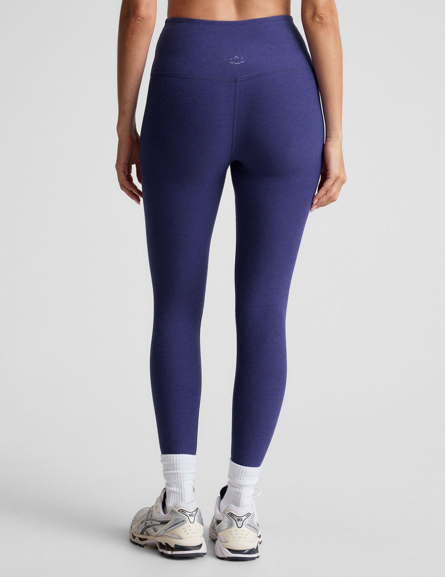 Spacedye Midi HW Legging - Eternal Blue Hthr