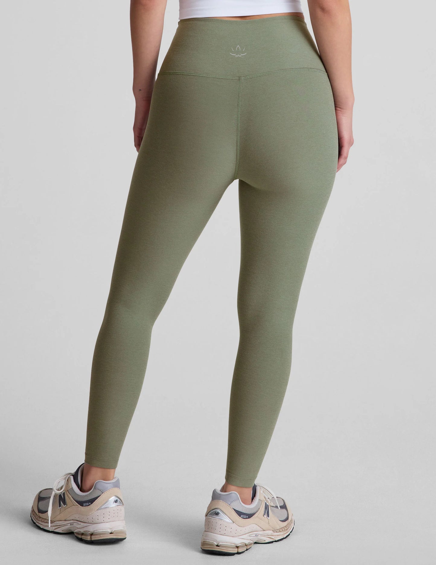 Spacedye Midi HW Legging - Grey Sage Hthr