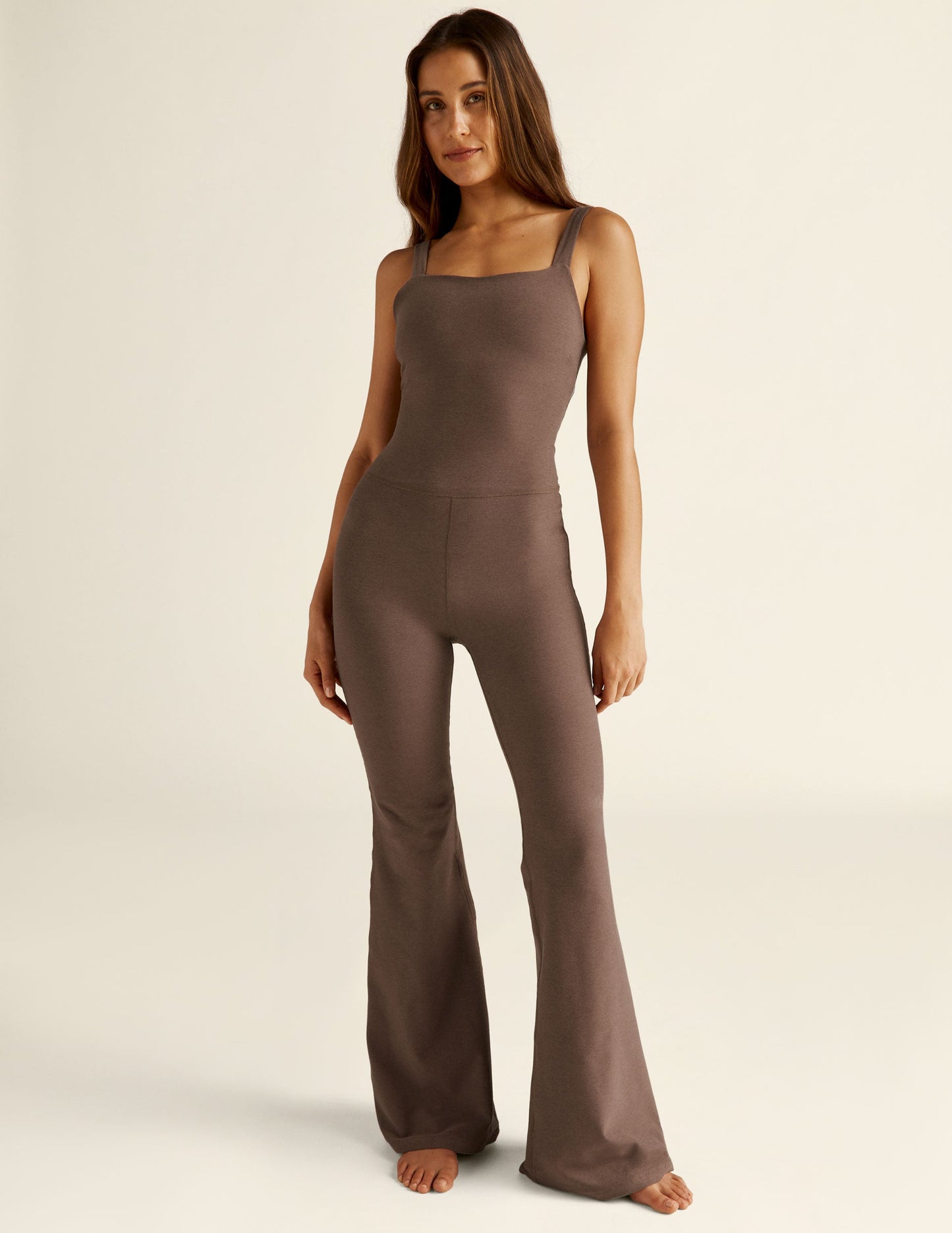 Spacedye Hit The Scene Jumpsuit - Truffle Heather