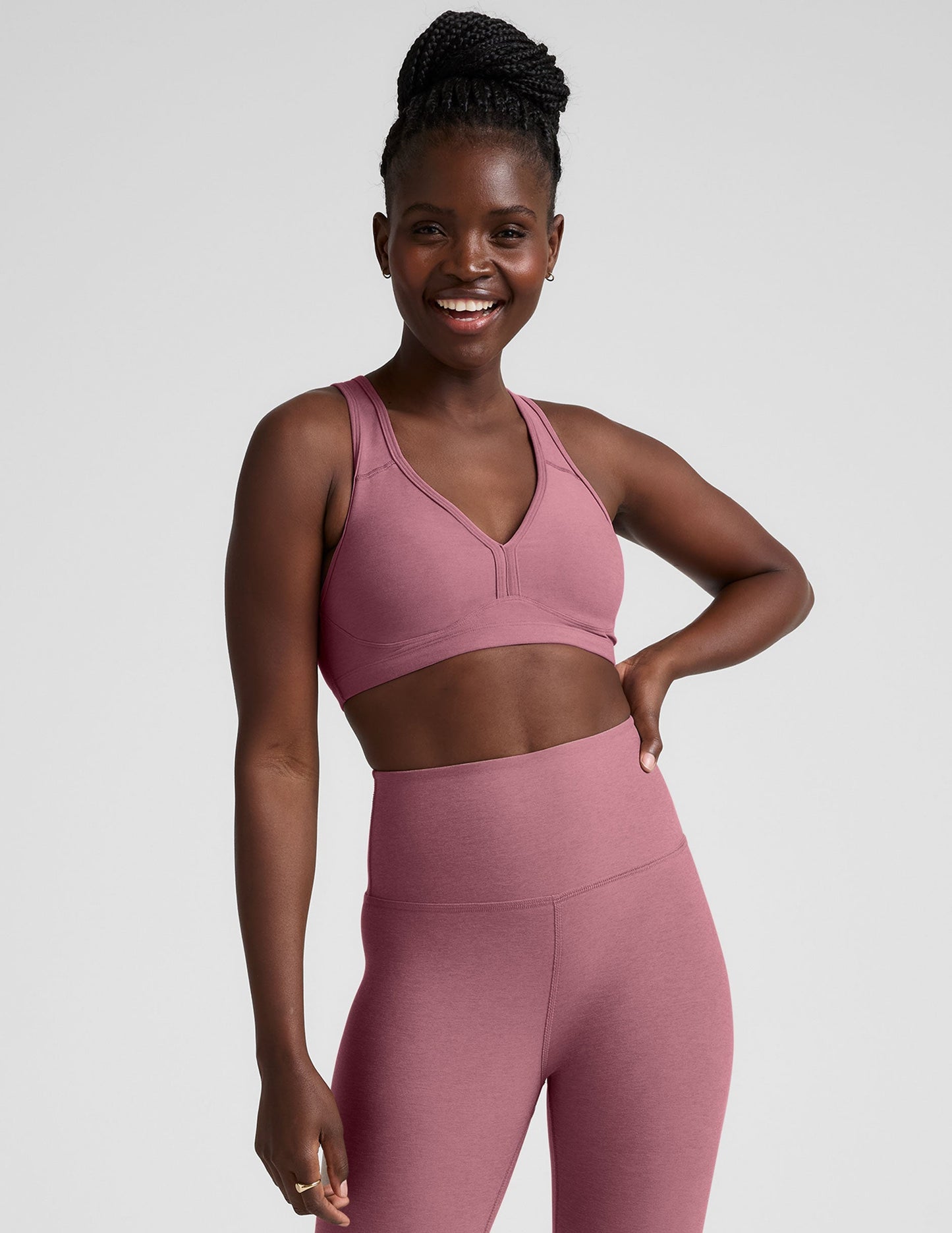 Spacedye Lift Your Spirits Bra - OrchidBlossomHthr