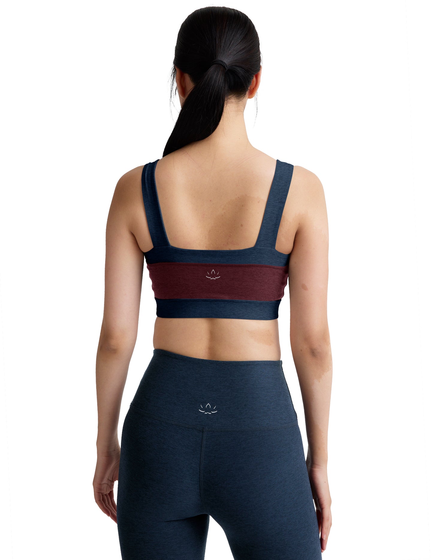 Spacedye Horizon Bra - MdnghtBrgndy/NctrnlNvyHthr