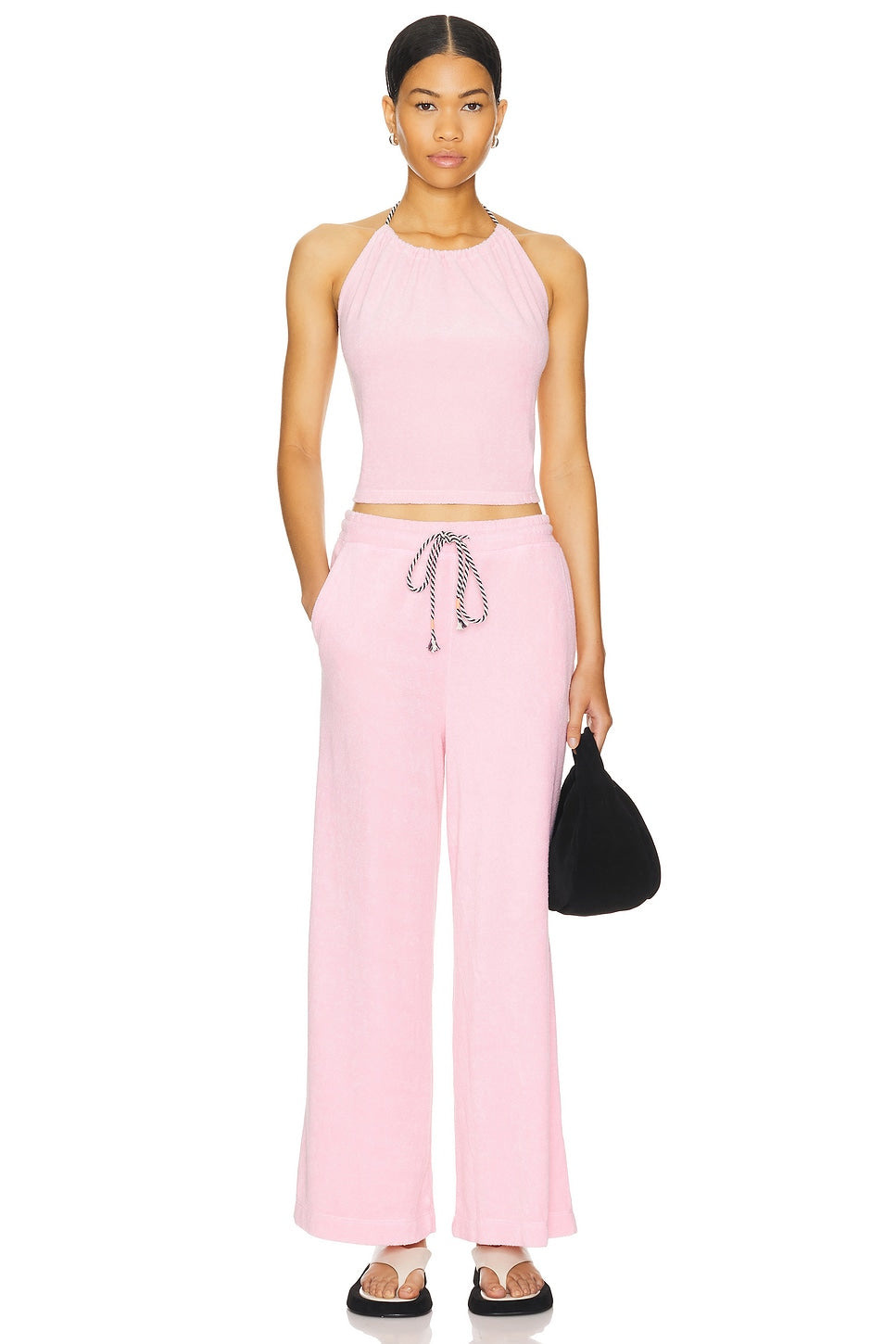 Crop Lounge Pant - Candy