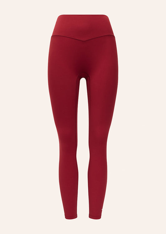 Signature Full Length Legging - Cherry