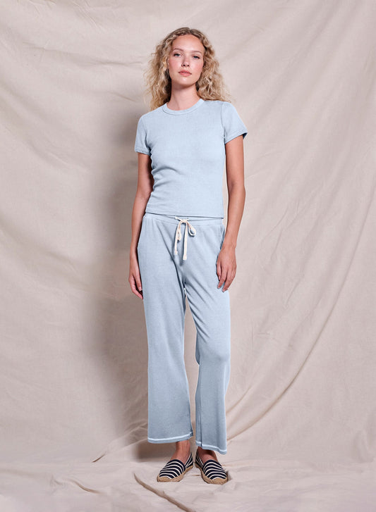 Shrunken Tee - Blue Wash