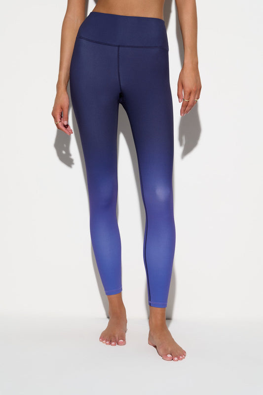 Ombre Lotus 7/8 Legging - Astral Blue