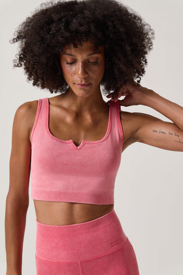 Sun Bleached Love 2.0 Bra - Sunset Red