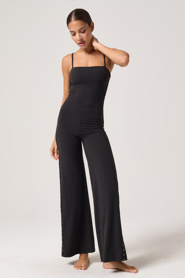 Euphoria Lift Lunar Stud Adriana Jumpsuit - Black