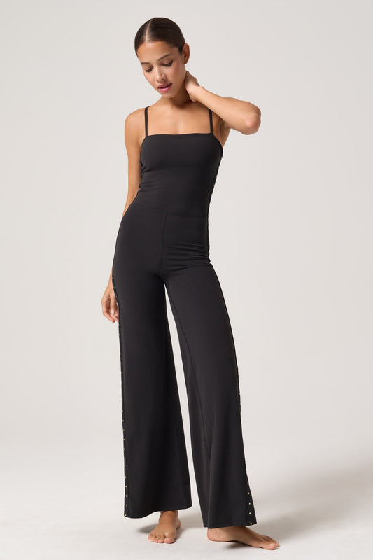 Euphoria Lift Lunar Stud Adriana Jumpsuit - Black