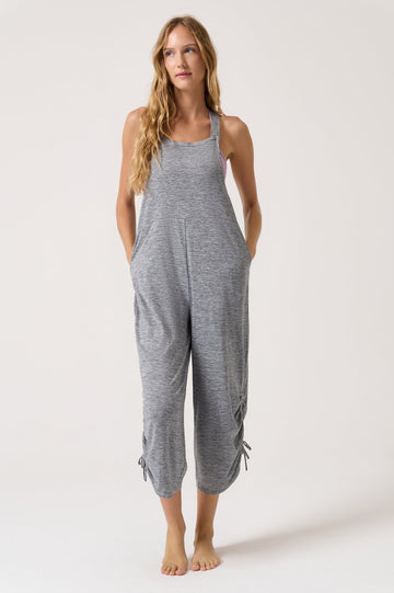 Heather Luxe Light Lisette Jumpsuit - ChrclHthrGry