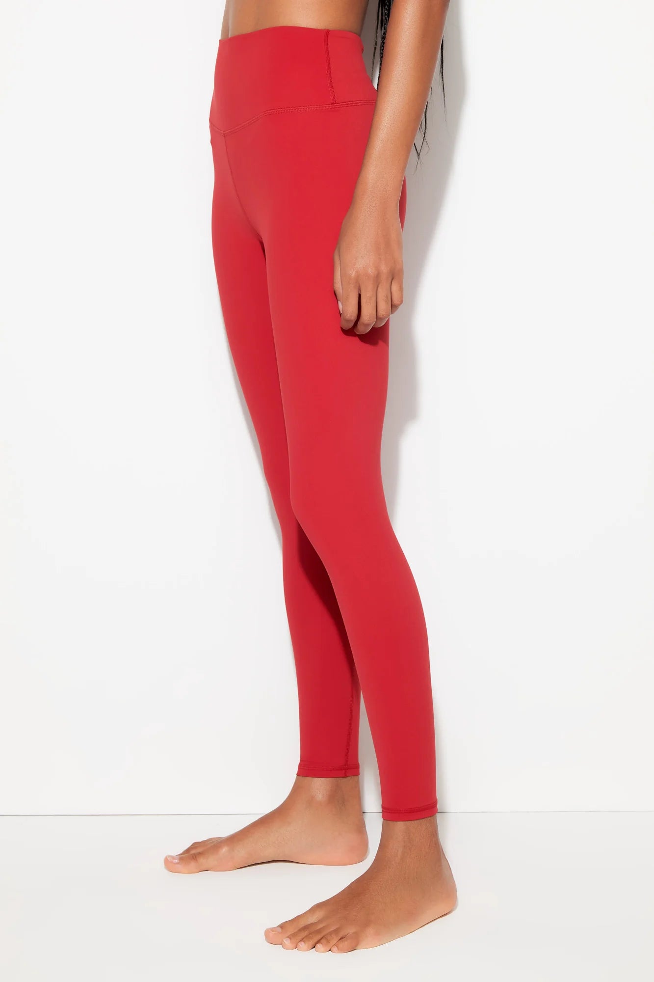 Lotus 7/8 Legging - Red Heart