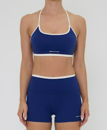 Fundamental Sports Bra - BrightNavy / WhisperWhite
