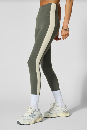 Sculpt Color Blocked Legging - Kambaba/Brown Rice