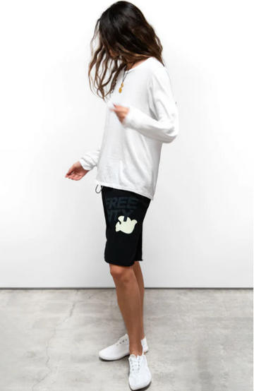 FreeCity Cutoffs - Blackspace Cream