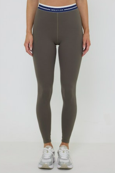 Avant Full Length Legging - Major Brown