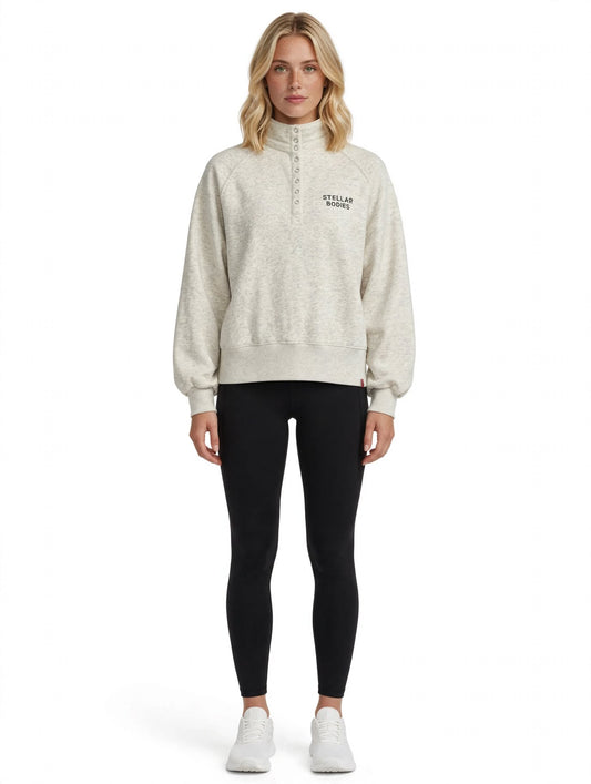 Stellar Snap Collar Sweatshirt