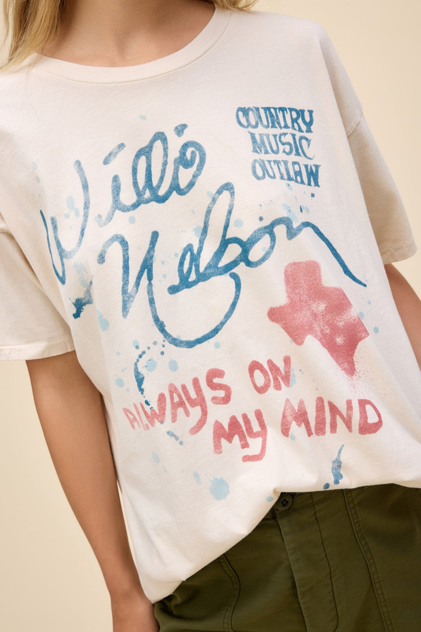 Willie Nelson Always On My Mind Merch Tee