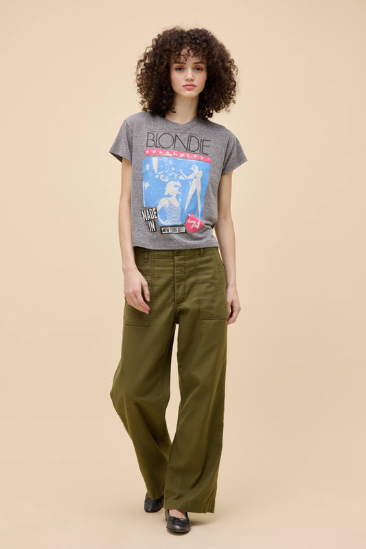 Blondie Made In New York City Solo Tee - HthrGrey