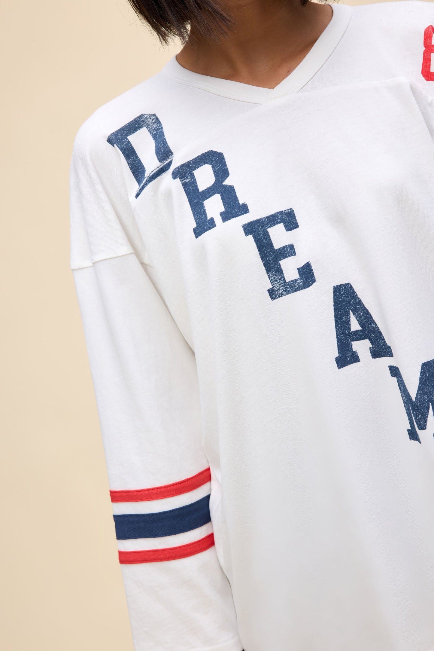 Dreamer Hockey Jersey - Vintage White Combo