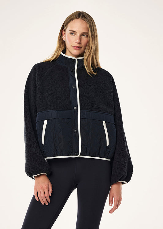 Technique Quilt Jacket - Dark Sapphire