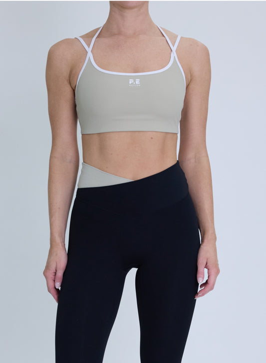 Terrace Sports Bra - Biscuit