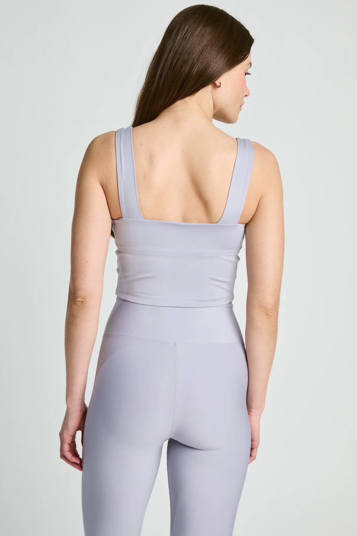 Corset Tank - Lilac Grey