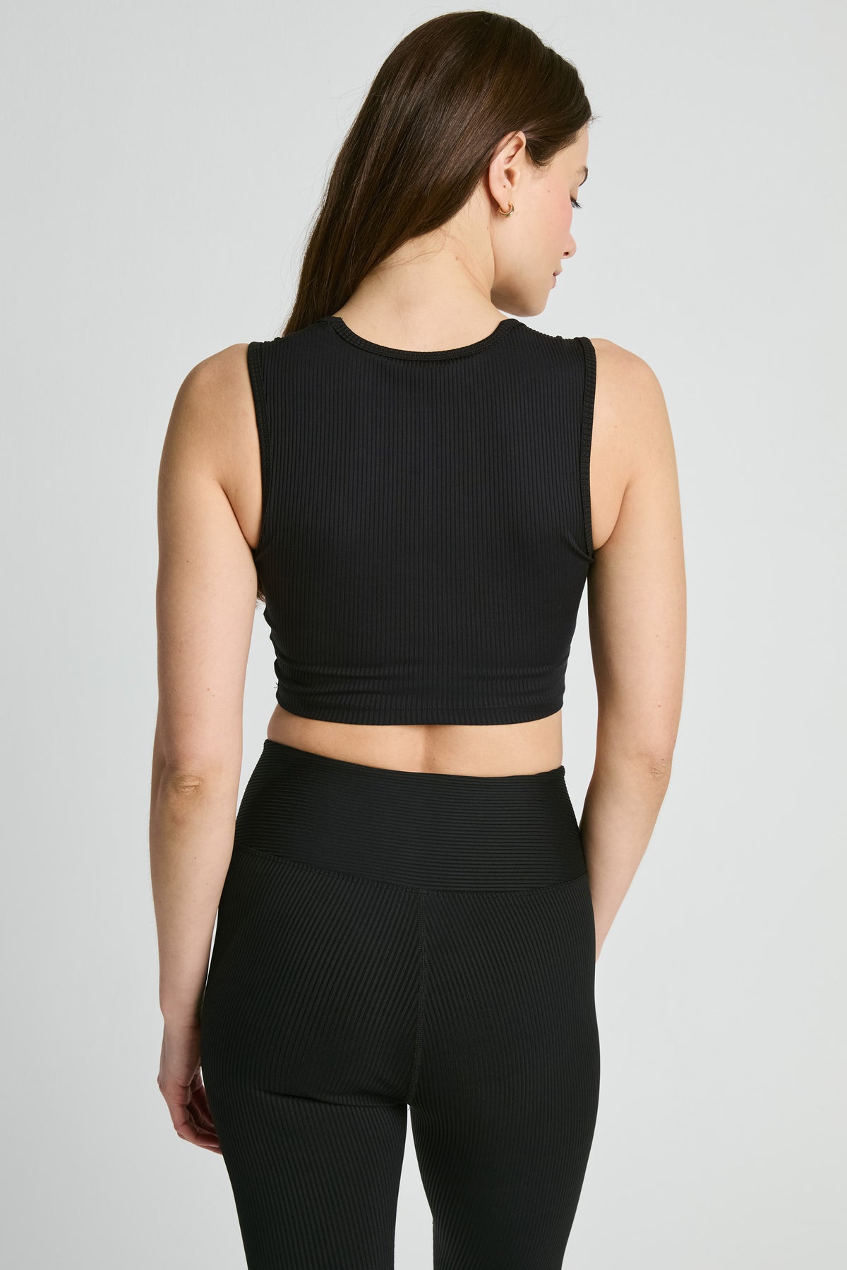 Ribbed Diana Bra - Black