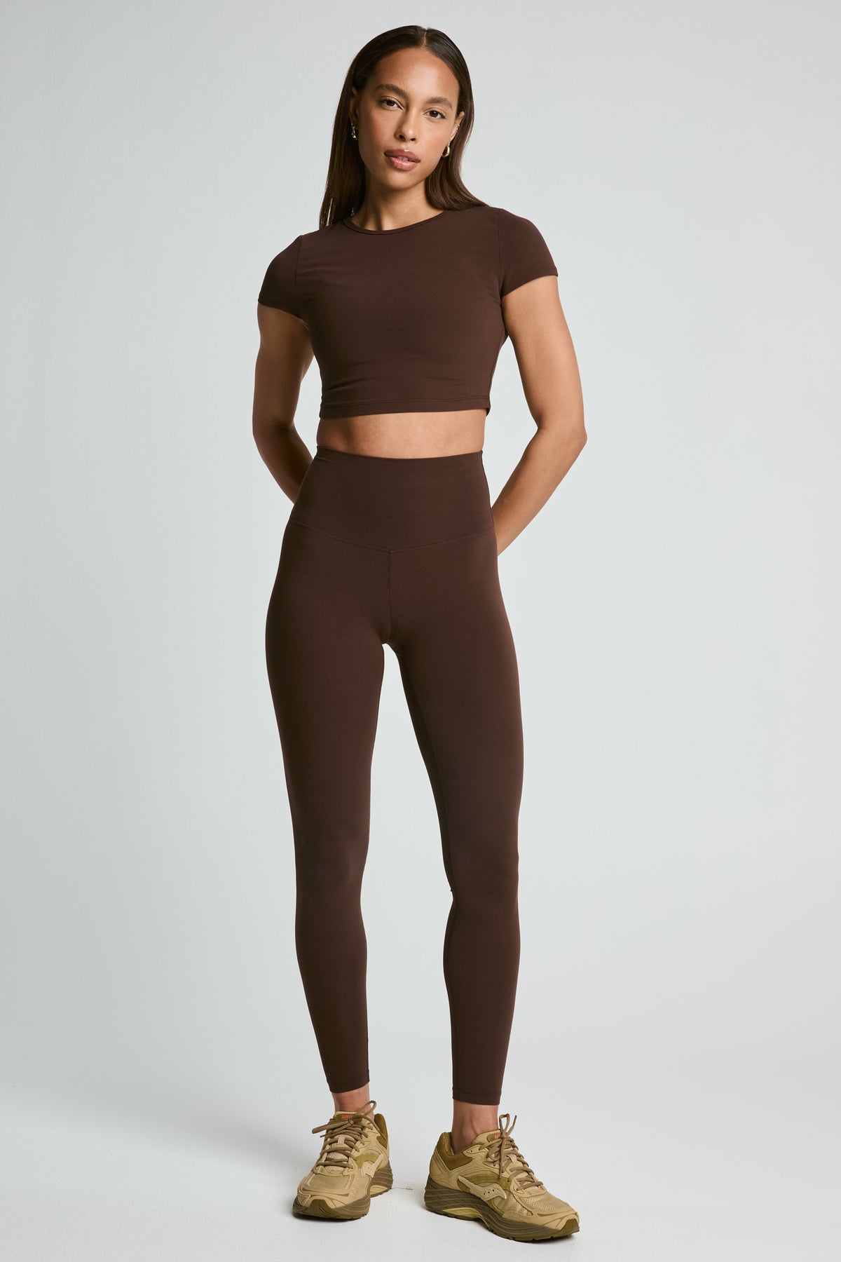 Studio Everyday Legging - Dark Oak