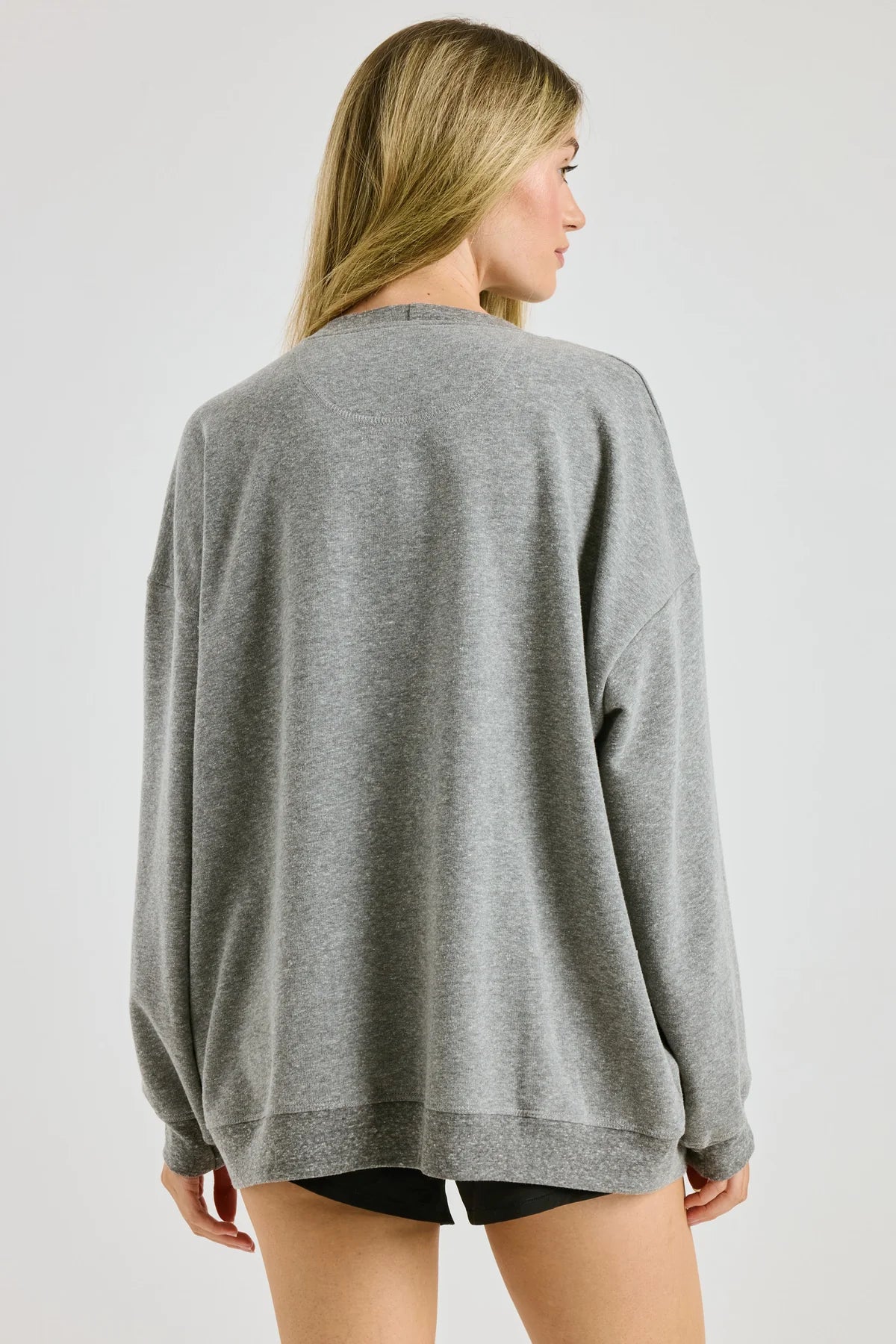 Crew Sweatshirt - Heather Grey