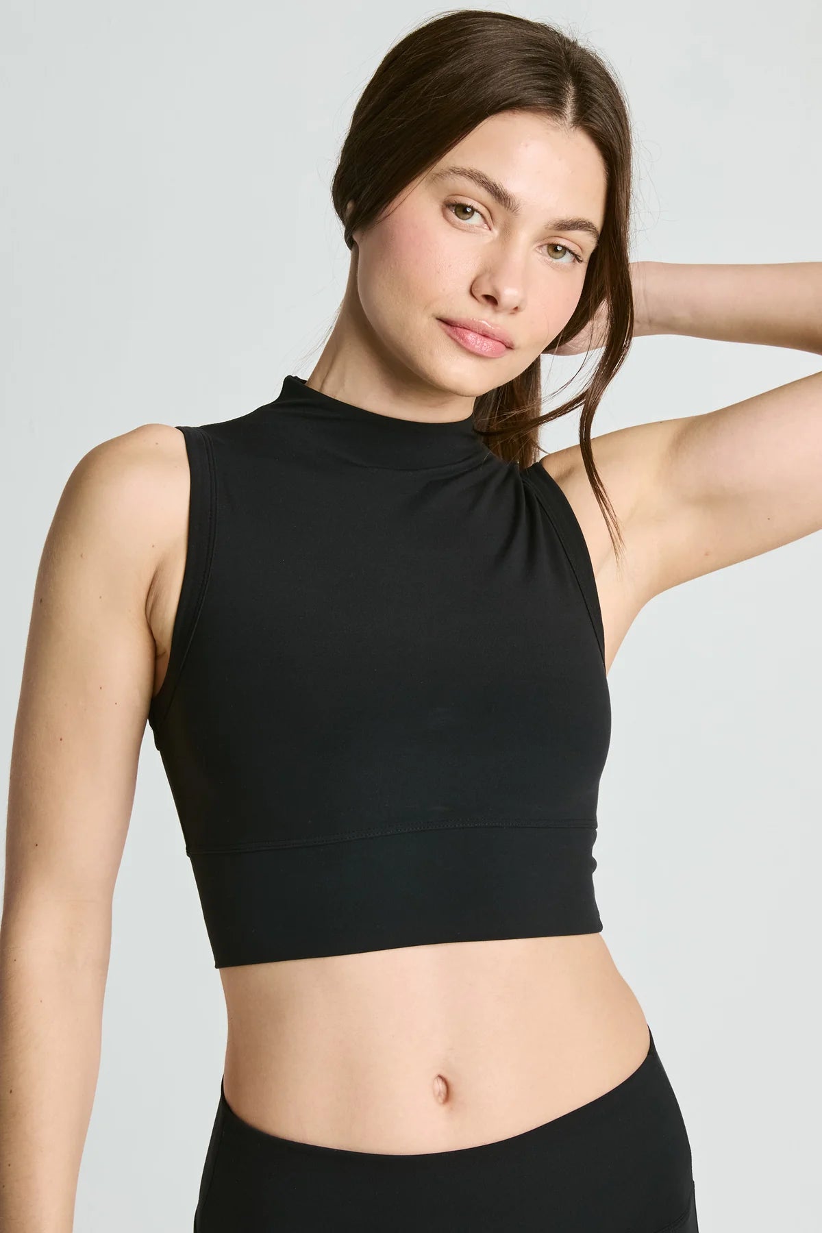 Studio Open Back Bra - Black