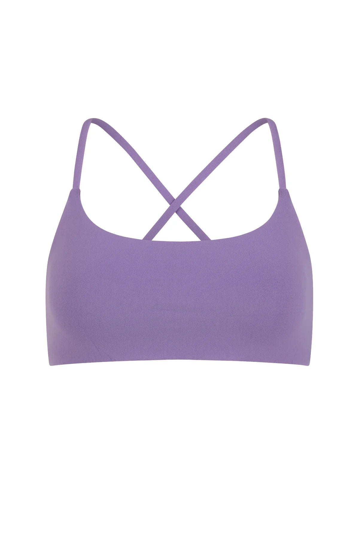 Studio Cross Back Bra - Grape
