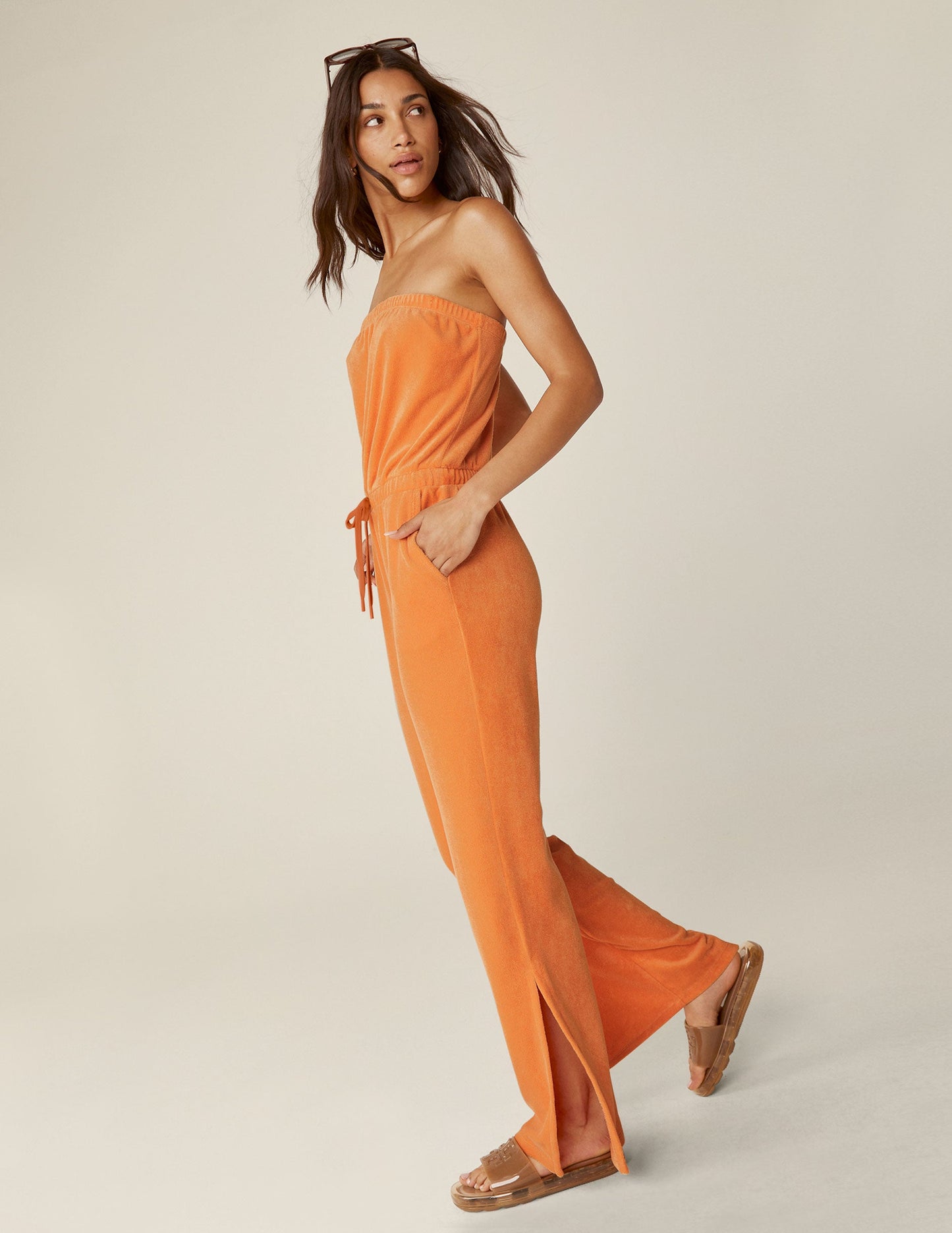 Tropez Jumpsuit - Orange Dream