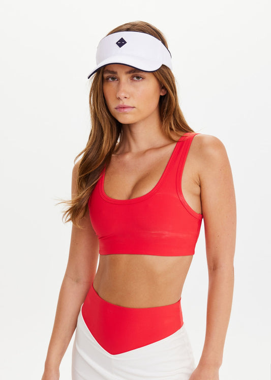 Pacific Elite Visor - White