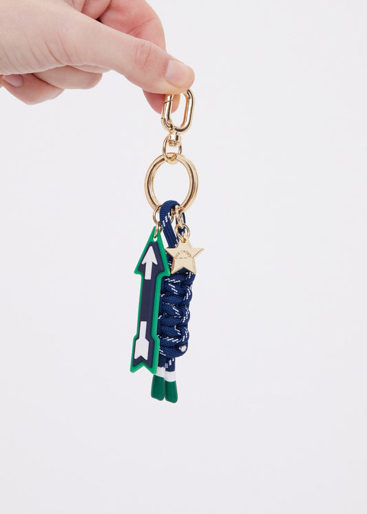 Arrow Keyring - Navy