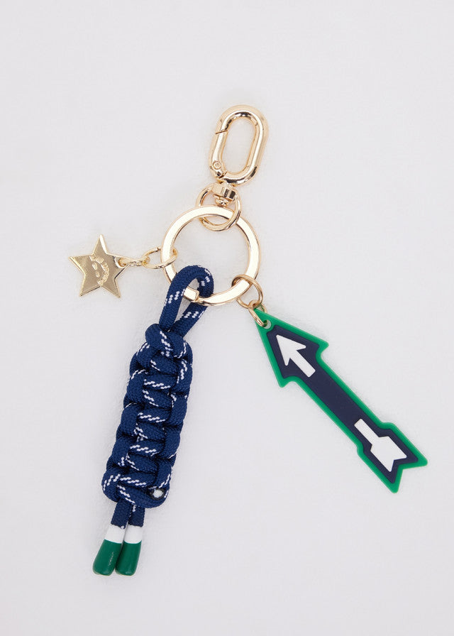 Arrow Keyring - Navy