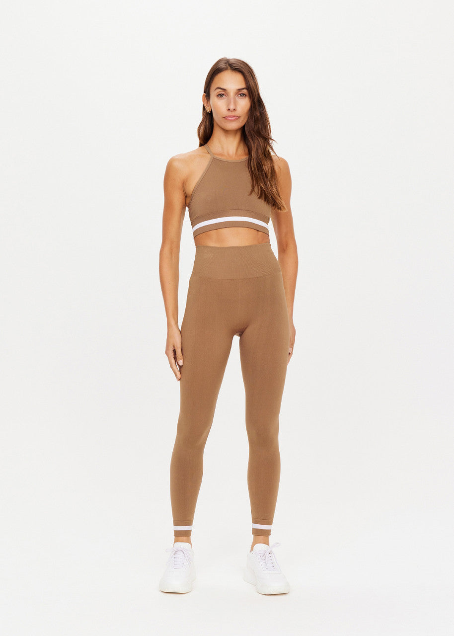 Form Seamless Angie Crop - Mocha