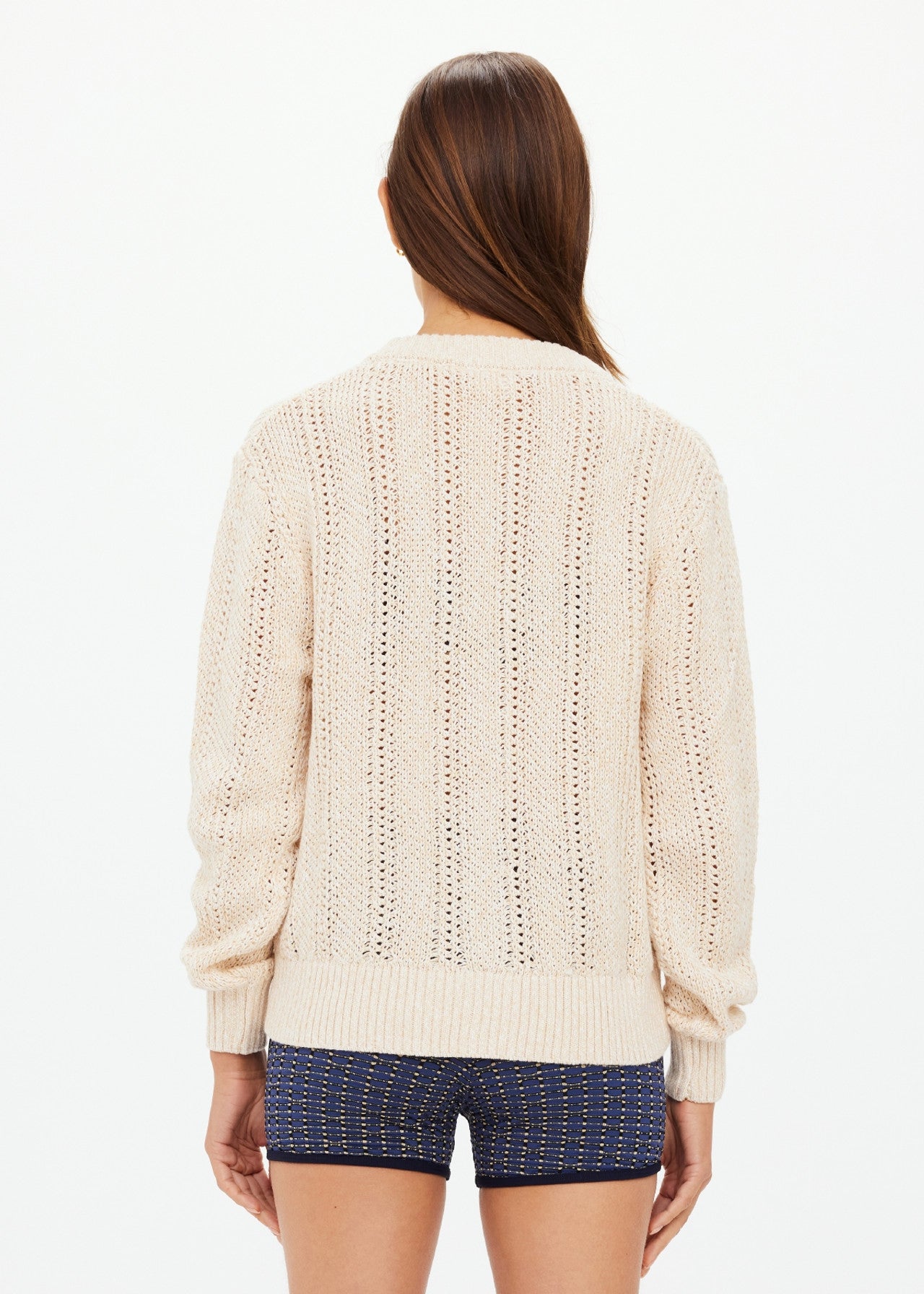 Drew Button Knit Cardigan - Natural