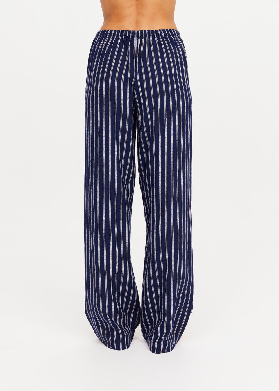 Belize Charli Drawstring Pant - Stripe