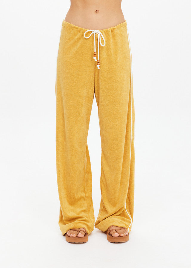 Cocos Charli Drawstring Pant - Yellow