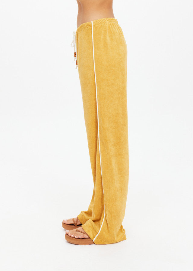 Cocos Charli Drawstring Pant - Yellow