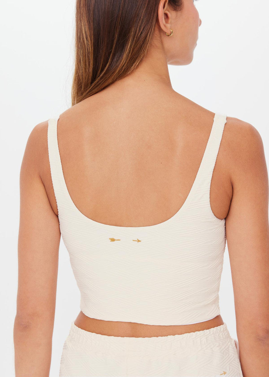 Yoko Lucia Crop - Ivory