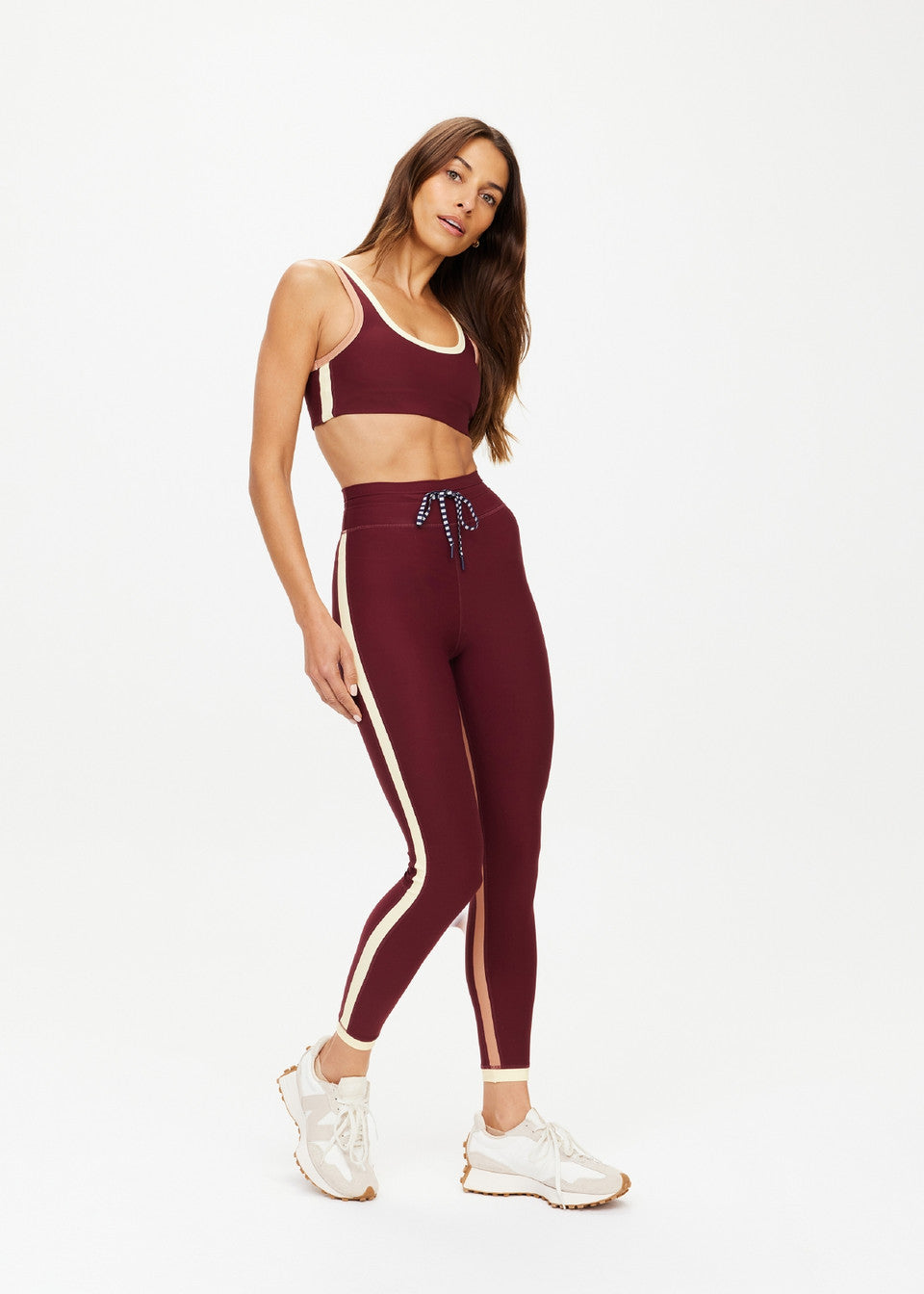Trail 25In Midi Pant - Red