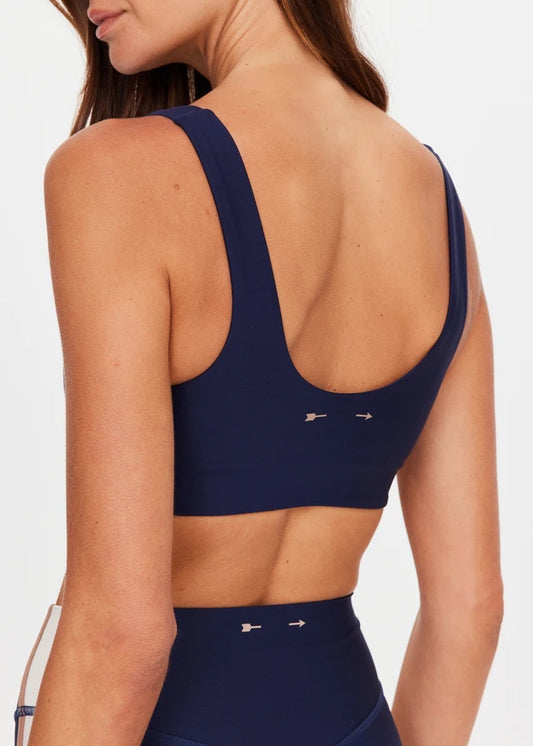 Toscan Harley Scoop Bra - Navy