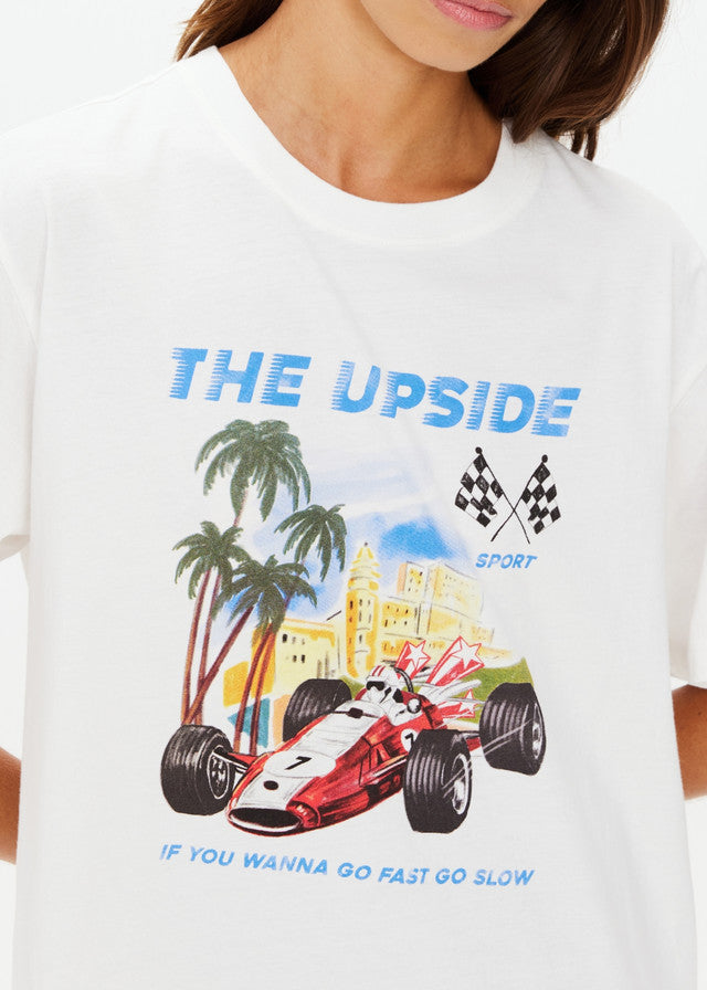 Raceway Sammi Tee - Natural