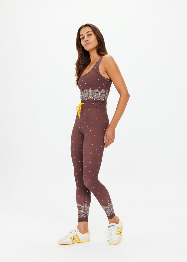 Mikkola Lou Scoop Crop - Paisley