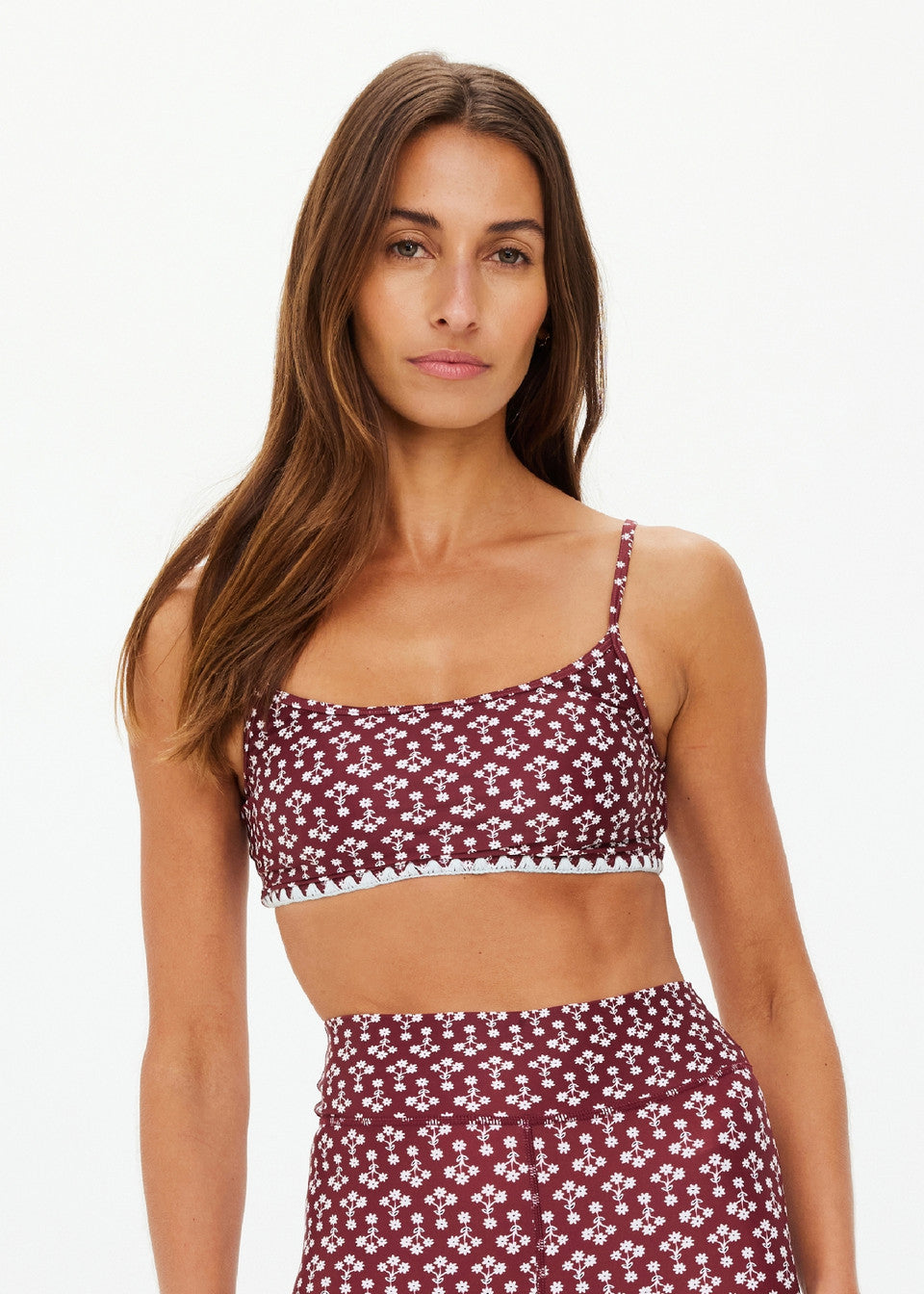 Firefly Hutton Scoop Bra - Floral