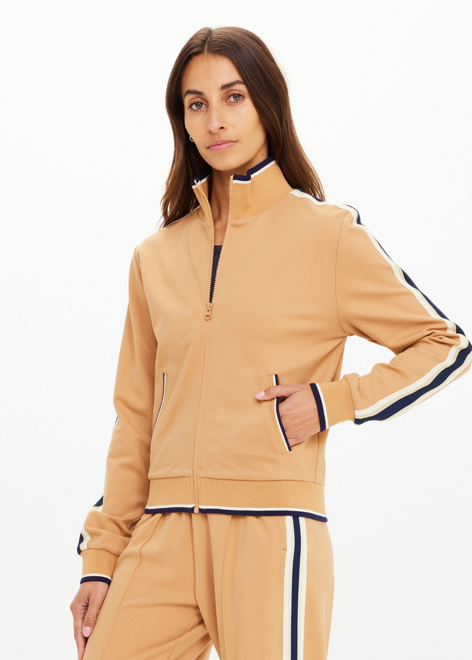 Le Sport Margot Zip Jacket - Yellow