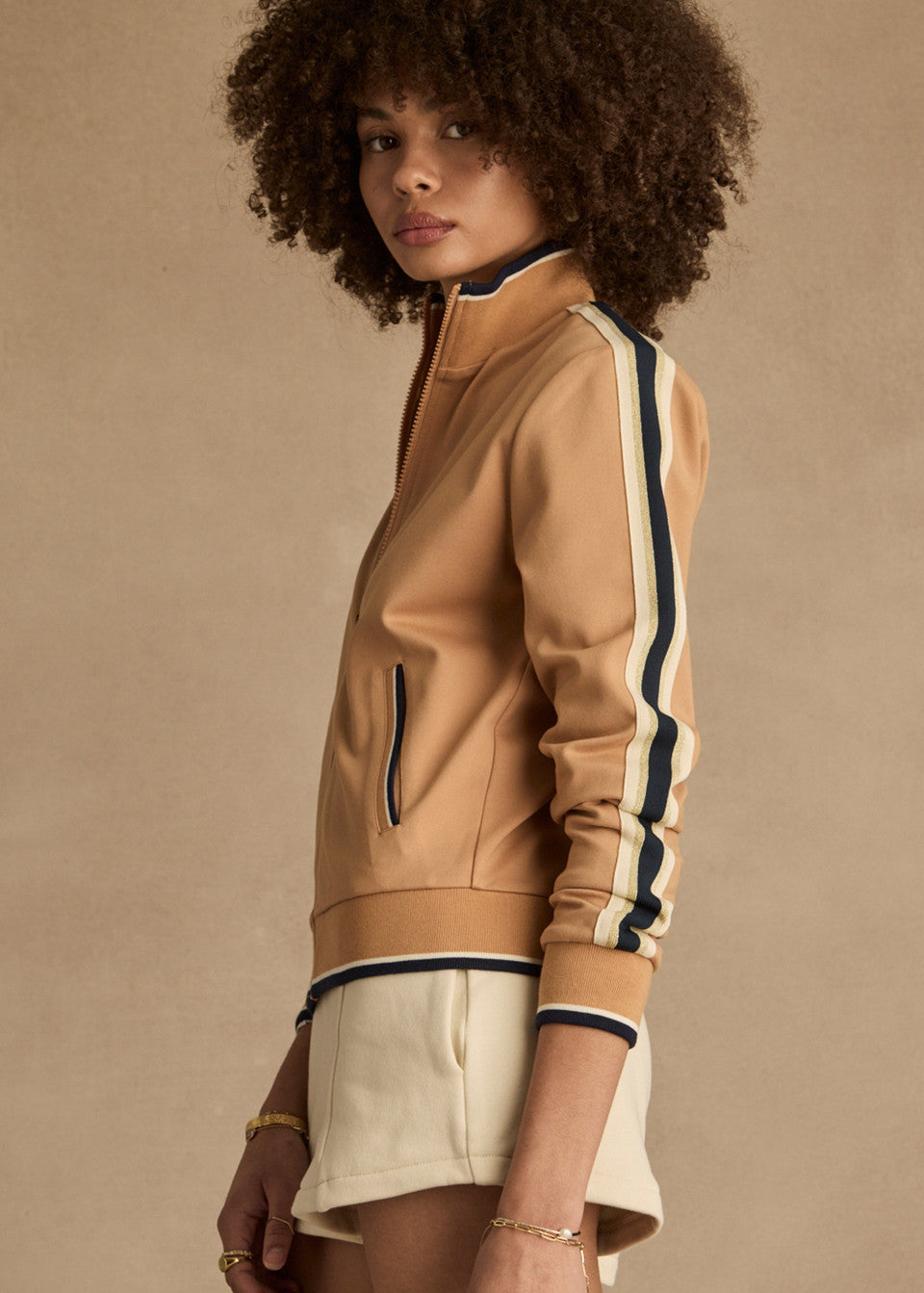 Le Sport Margot Zip Jacket - Yellow