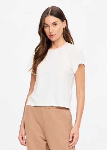 The 70'S Tee - Natural